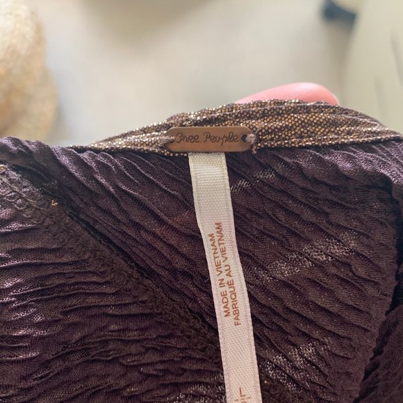 Free People Metallic Bodycon Dress - Picture 4 of 6